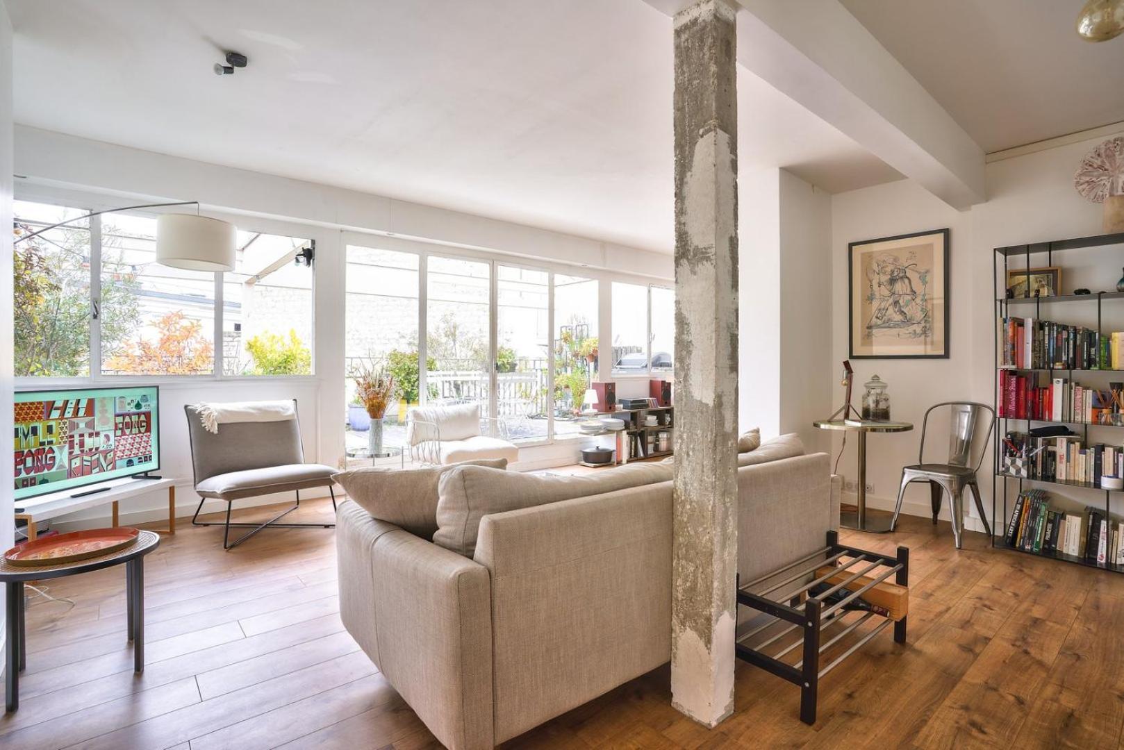 Guestready - Apt Confortable Avec Terrasse Au 18E Paris Luaran gambar